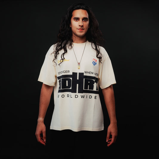 GHC CREAM WORLDWIDE TEE