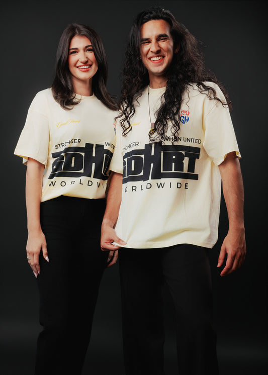 GHC CREAM WORLDWIDE TEE