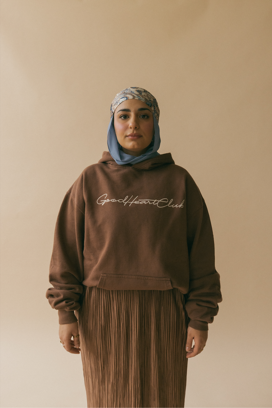 BROWN SIGNATURE HOODIE C3