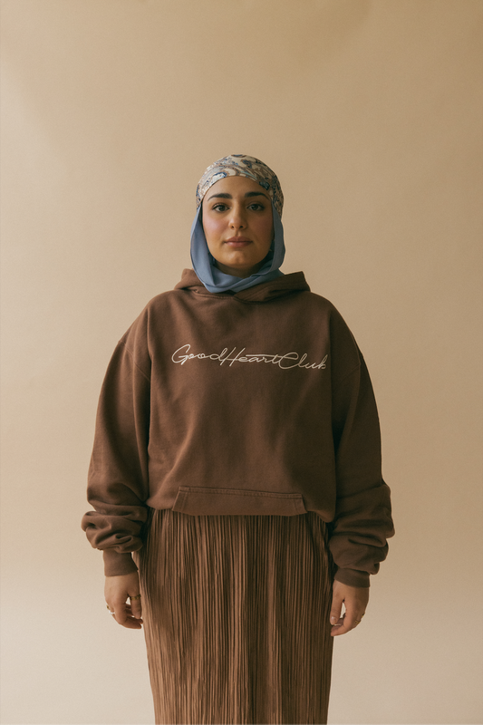 BROWN SIGNATURE HOODIE C3