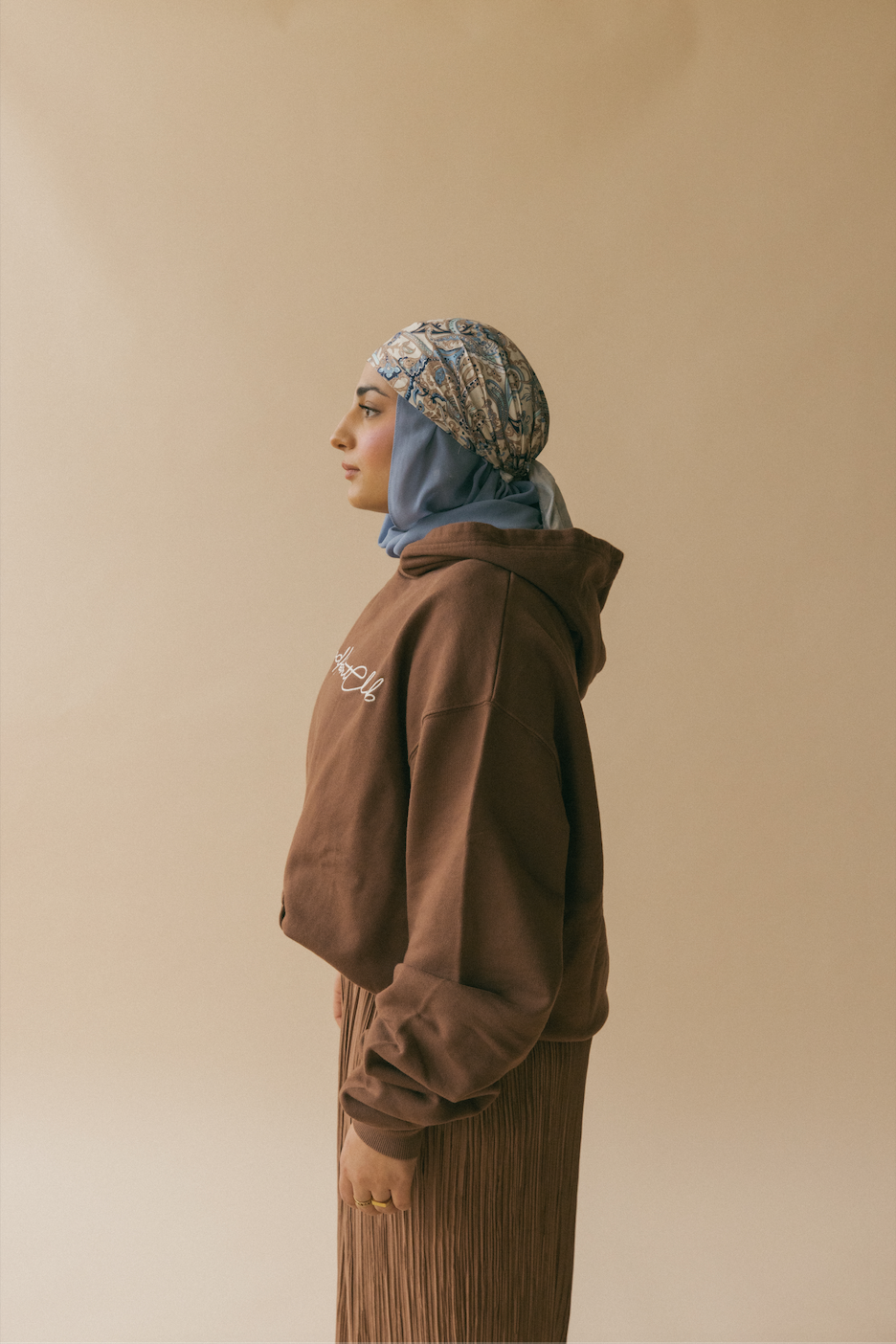 BROWN SIGNATURE HOODIE C3